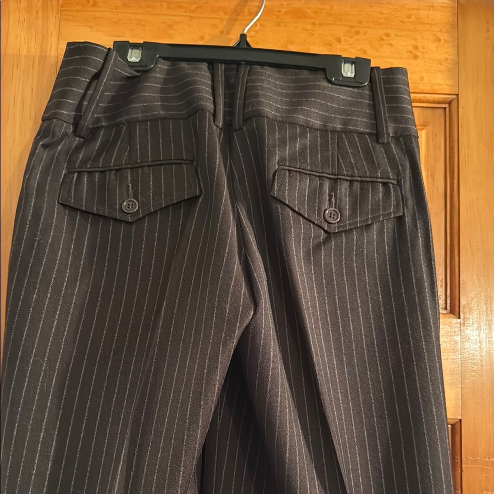 BCBGMaxAzria Brown Wide-Leg Trousers - Picture 8 of 13